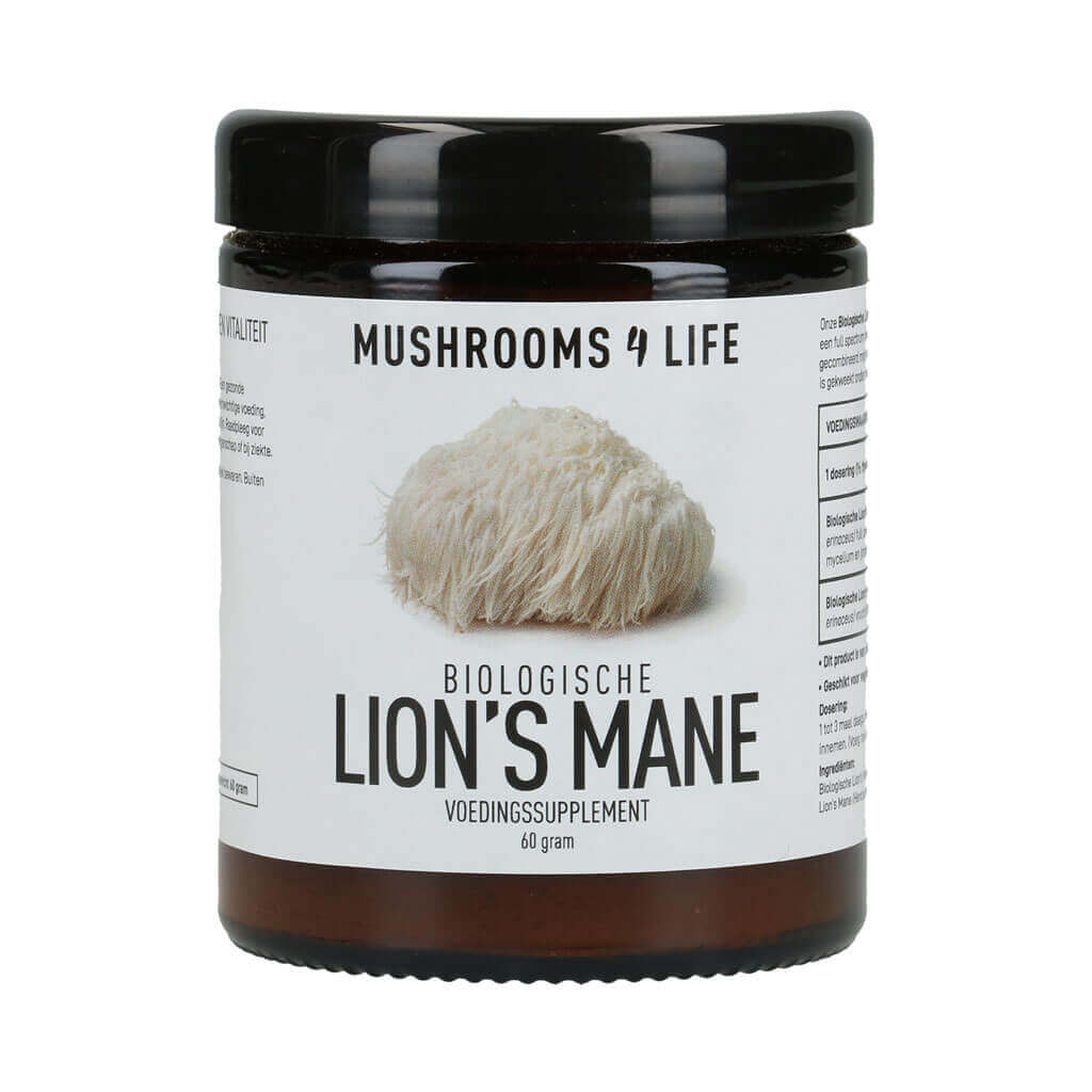 Lion's Mane poeder Mushrooms4life