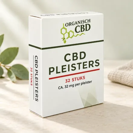 Verpakking CBD pleisters van Organisch CBD