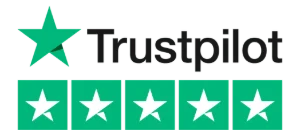 Trustpilot logo met vijf sterren