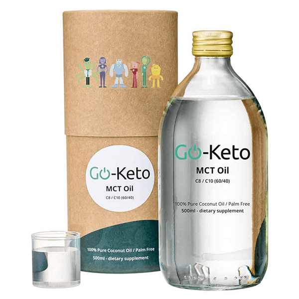 Go-Keto Premium Kokos MCT Olie 60-40